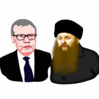 Путин и Трамп на переговорах